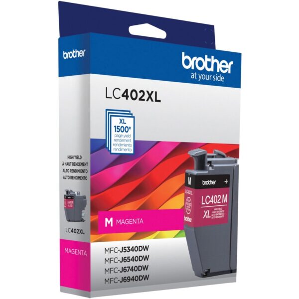 Brother LC402XLMS Original High Yield Inkjet Ink Cartridge - Magenta - 1 Each - Image 3