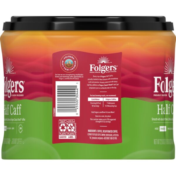 Folgers® 1/2 Caff Coffee - Image 4