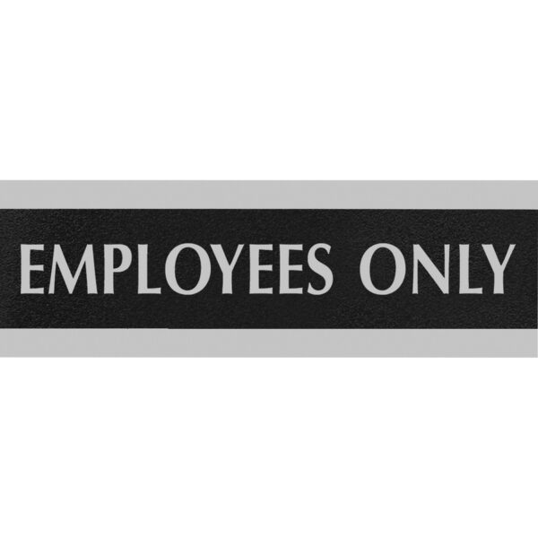 Headline Signs EMPLOYEES ONLY Sign