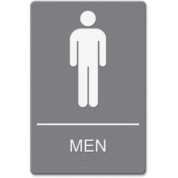 Headline Signs ADA MEN Restroom Sign