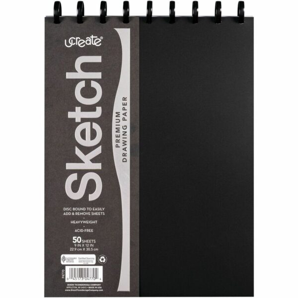 UCreate Disc Bound Sketch Book