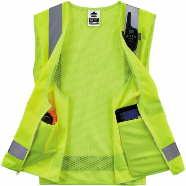 Ergodyne GloWear 8249Z Hi-Vis Surveyors Vest - Image 3