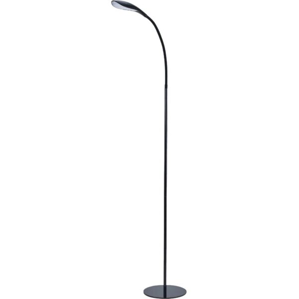 Bostitch Gooseneck Floor Lamp, Black - Image 2