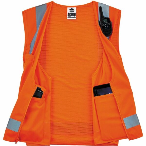 Ergodyne GloWear 8249Z Hi-Vis Surveyors Vest - Image 3