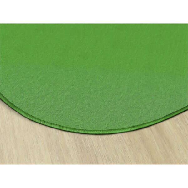 Flagship Carpets Classic Solid Color 12' Oval Rug - Image 2