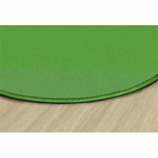 Flagship Carpets Classic Solid Color 12' Oval Rug - Image 3