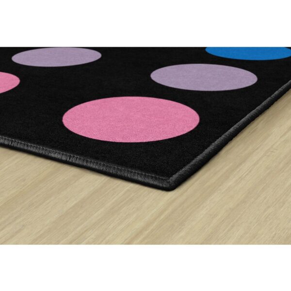 Flagship Carpets Schoolgirl Style Rainbow Dots Rug - Image 3