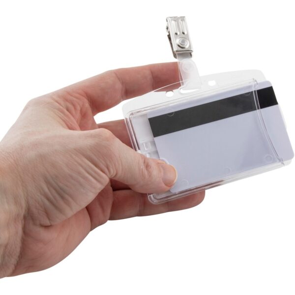 Advantus Plastic ID Card Holders - Image 3