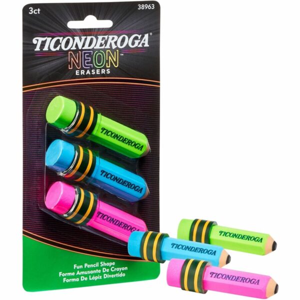 Ticonderoga Pencil-Shaped Erasers