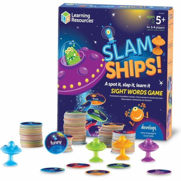 Learning Resources Slam Ships! Sight Words Game