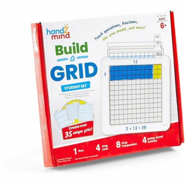 Learning Resources Hand2Mind Math Grid Activity Set