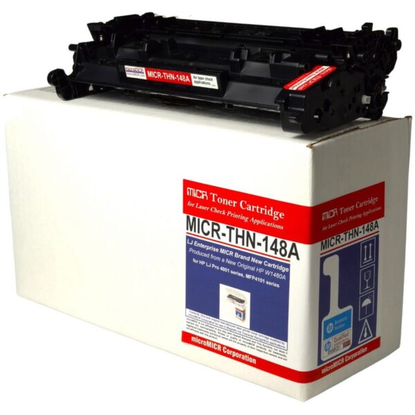 microMICR MICR Standard Yield Laser Toner Cartridge - Alternative for HP 148A, 148X (W1480A) - Black - 1 Each