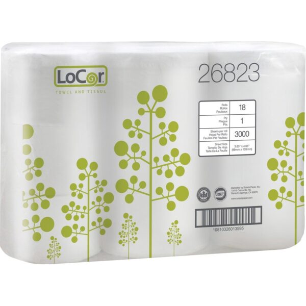 LoCor High-Capacity Bath Tissue