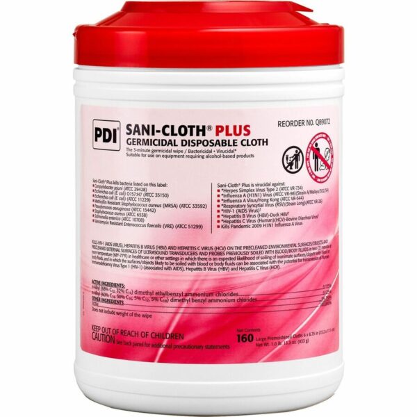 PDI Sani-Cloth Plus Germicidal Disposable Cloth