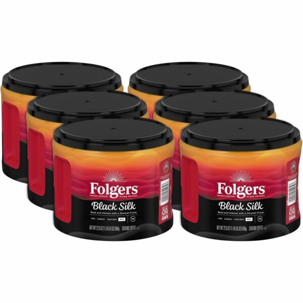 Folgers® Ground Black Silk Coffee