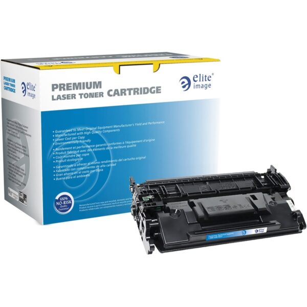 Elite Image Remanufactured High Yield Laser Toner Cartridge - Alternative for HP 58X - Black - 1 Each