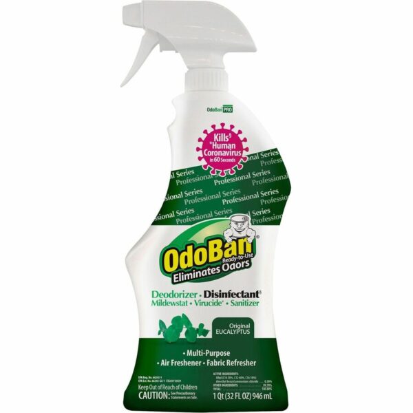 OdoBan Eucalyptus Deodorizer Disinfectant Spray