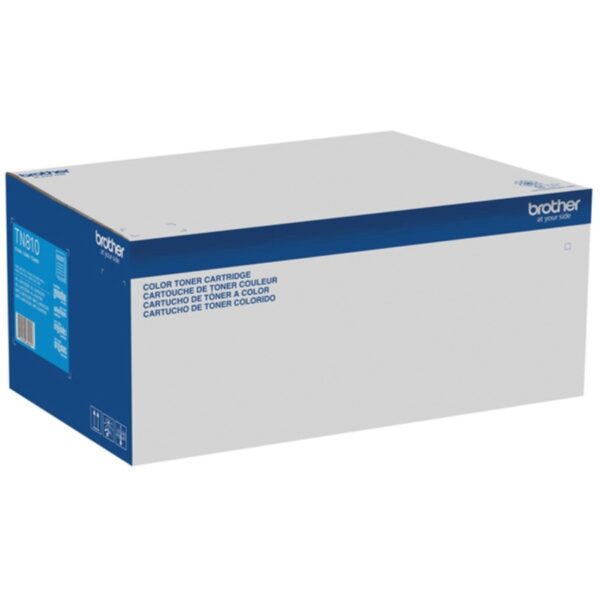 Brother TN810C Original Standard Yield Laser Toner Cartridge - Cyan - 1 Each - Image 3