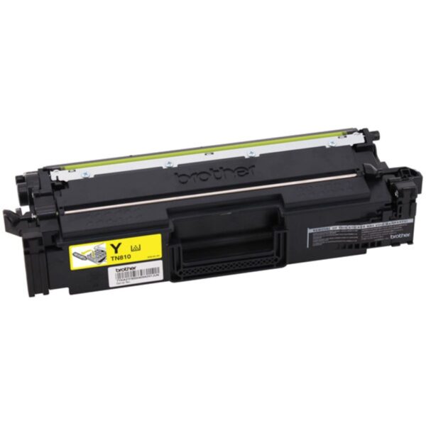 Brother TN810Y Original Standard Yield Laser Toner Cartridge - Yellow - 1 Each - Image 3