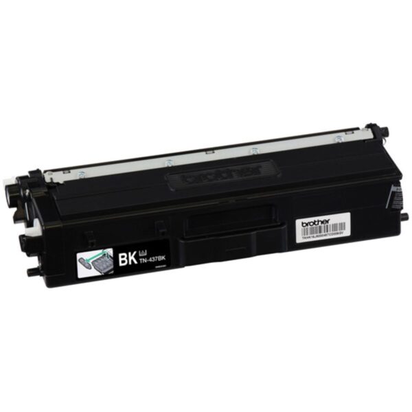 Brother TN437BK Original Ultra High Yield Laser Toner Cartridge - Black - 1 Each - Image 2