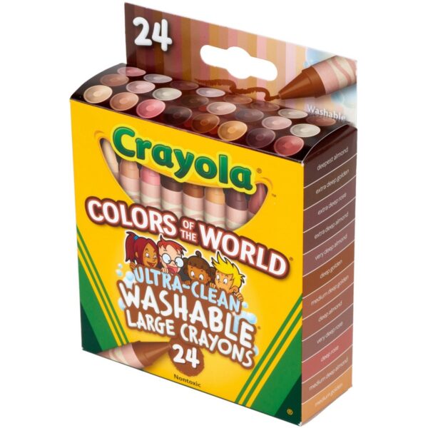 Crayola Ultra-Clean Washabe Large Crayons - Image 2