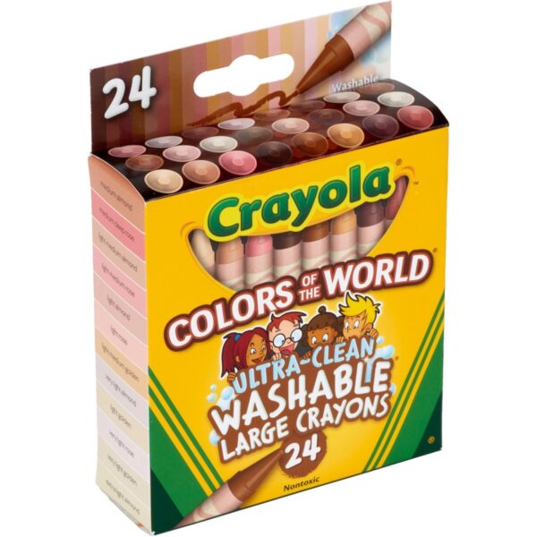 Crayola Ultra-Clean Washabe Large Crayons - Image 3