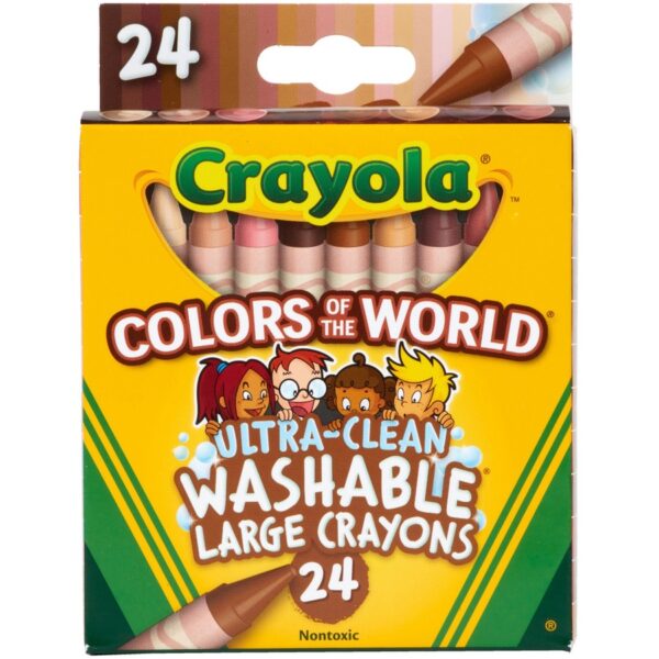 Crayola Ultra-Clean Washabe Large Crayons