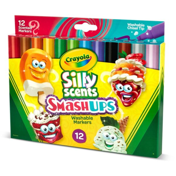 Crayola Silly Scents Slim Scented Washable Markers - Image 2