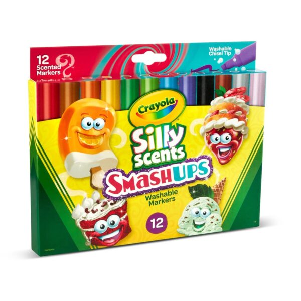 Crayola Silly Scents Slim Scented Washable Markers - Image 3