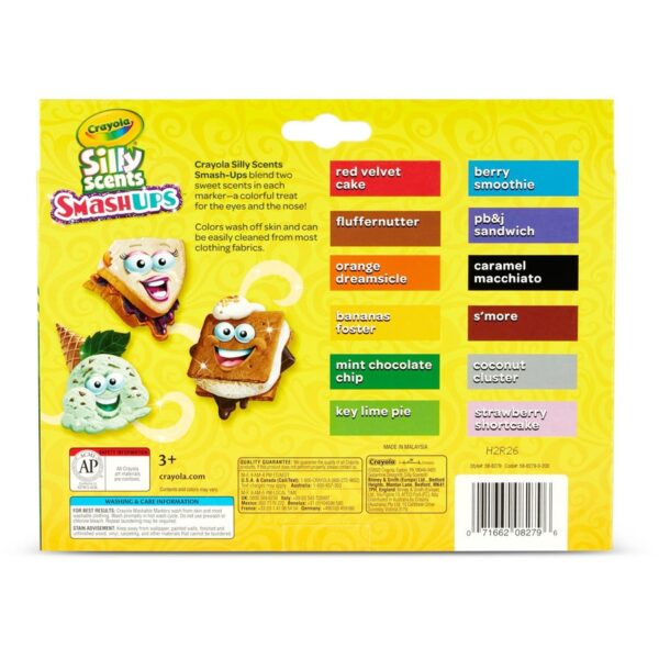 Crayola Silly Scents Slim Scented Washable Markers - Image 4