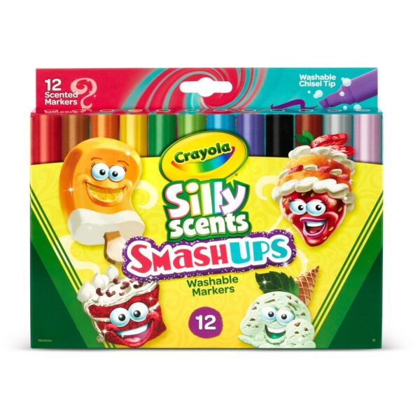 Crayola Silly Scents Slim Scented Washable Markers - Image 5