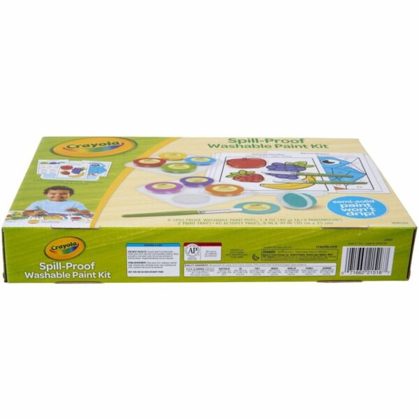 Crayola Spill Proof Washable Paint Set - Image 6