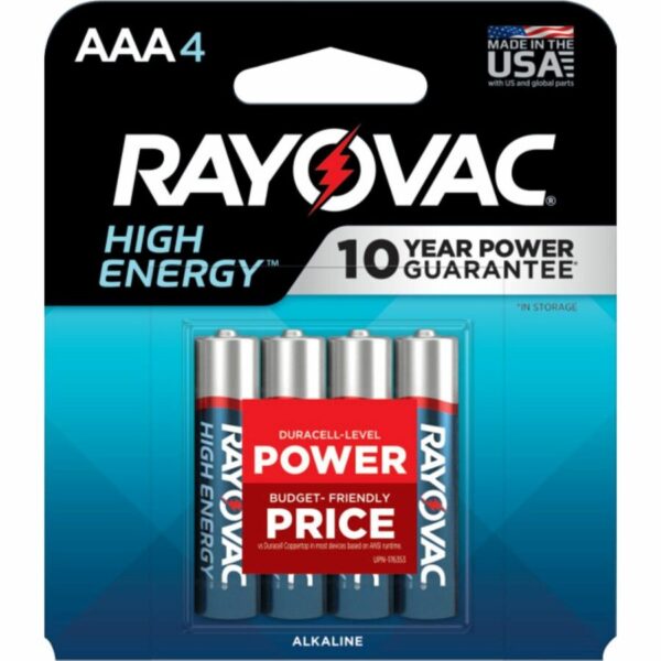 Rayovac High Energy Alkaline AAA Batteries