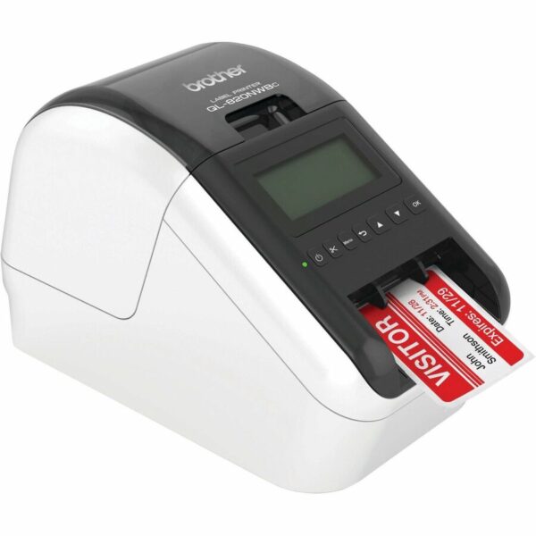 Brother QL-820NWBC Ultra Flexible Label Printer with Multiple Connectivity options - Image 3