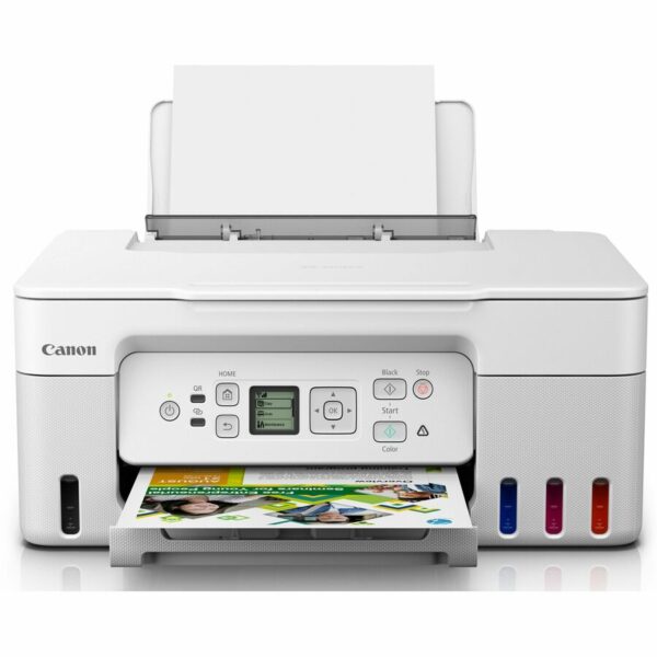 Canon PIXMA G3270 Wireless MegaTank Inkjet Multifunction Printer - Color - White - Image 5