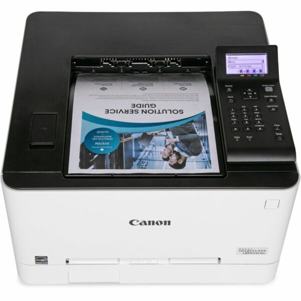 Canon imageCLASS LBP633Cdw Desktop Wireless Laser Printer - Color - Image 2