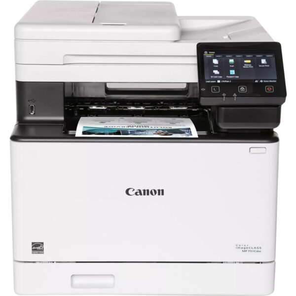 Canon imageCLASS MF751Cdw Wireless Laser Multifunction Printer - Color - White - Image 5