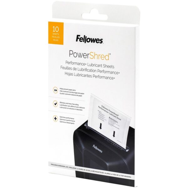 Fellowes Powershred Performance+ Lubricant Sheets - Image 3