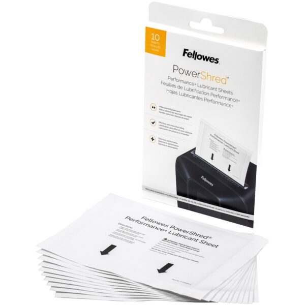 Fellowes Powershred Performance+ Lubricant Sheets - Image 4