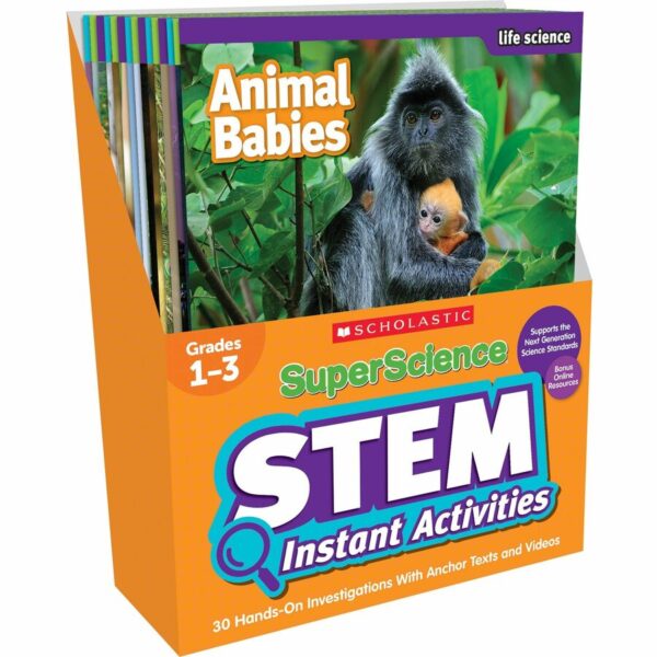 Scholastic SuperScience STEM Instant Activities Printed Book