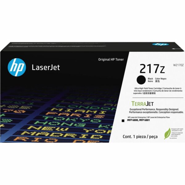 HP 217Z Original Laser Toner Cartridge - Black - 1 Each