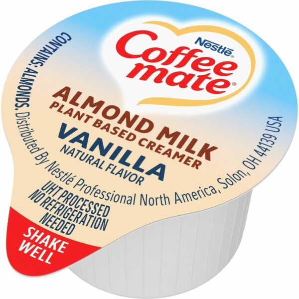 Coffee mate Almond Milk Vanilla Liquid Creamer Singles - Image 2