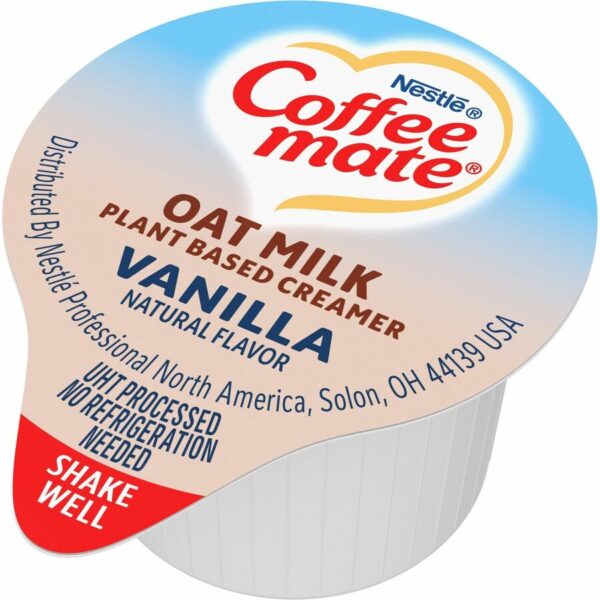 Coffee mate Oat Milk Vanilla Liquid Creamer Singles - Image 3