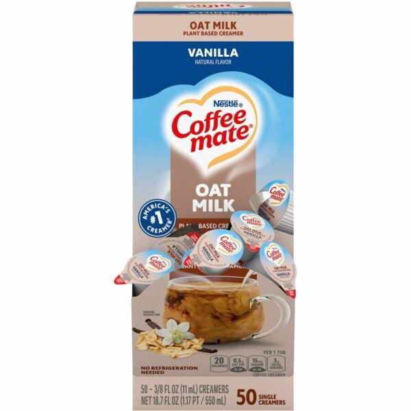 Coffee mate Oat Milk Vanilla Liquid Creamer Singles