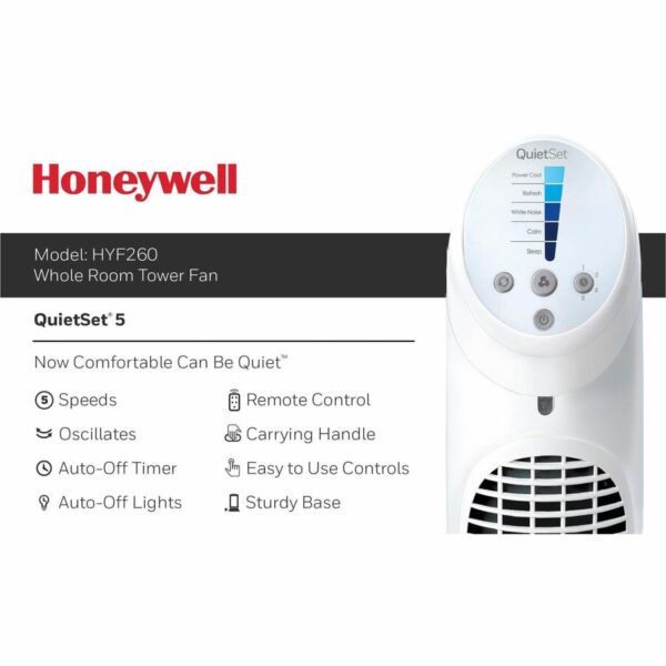 Honeywell QuietSet 5 Tower Fan - Image 2