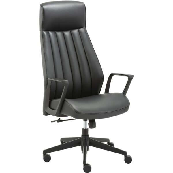 LYS High-Back Bonded Leather Chair