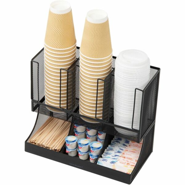 Mind Reader 6-Compartment Coffee Condiment Organizer - Image 2