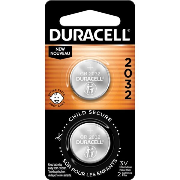 Duracell 2032 Lithium Button Cell Batteries