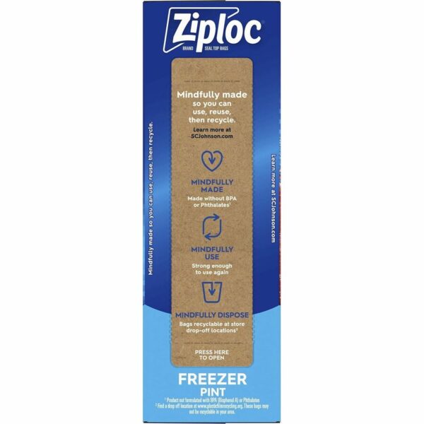 Ziploc® Grip n' Seal Freezer Bags - Image 4