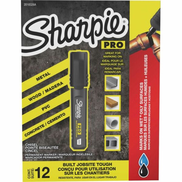 Sharpie PRO Chisel Tip Permanent Markers - Image 2